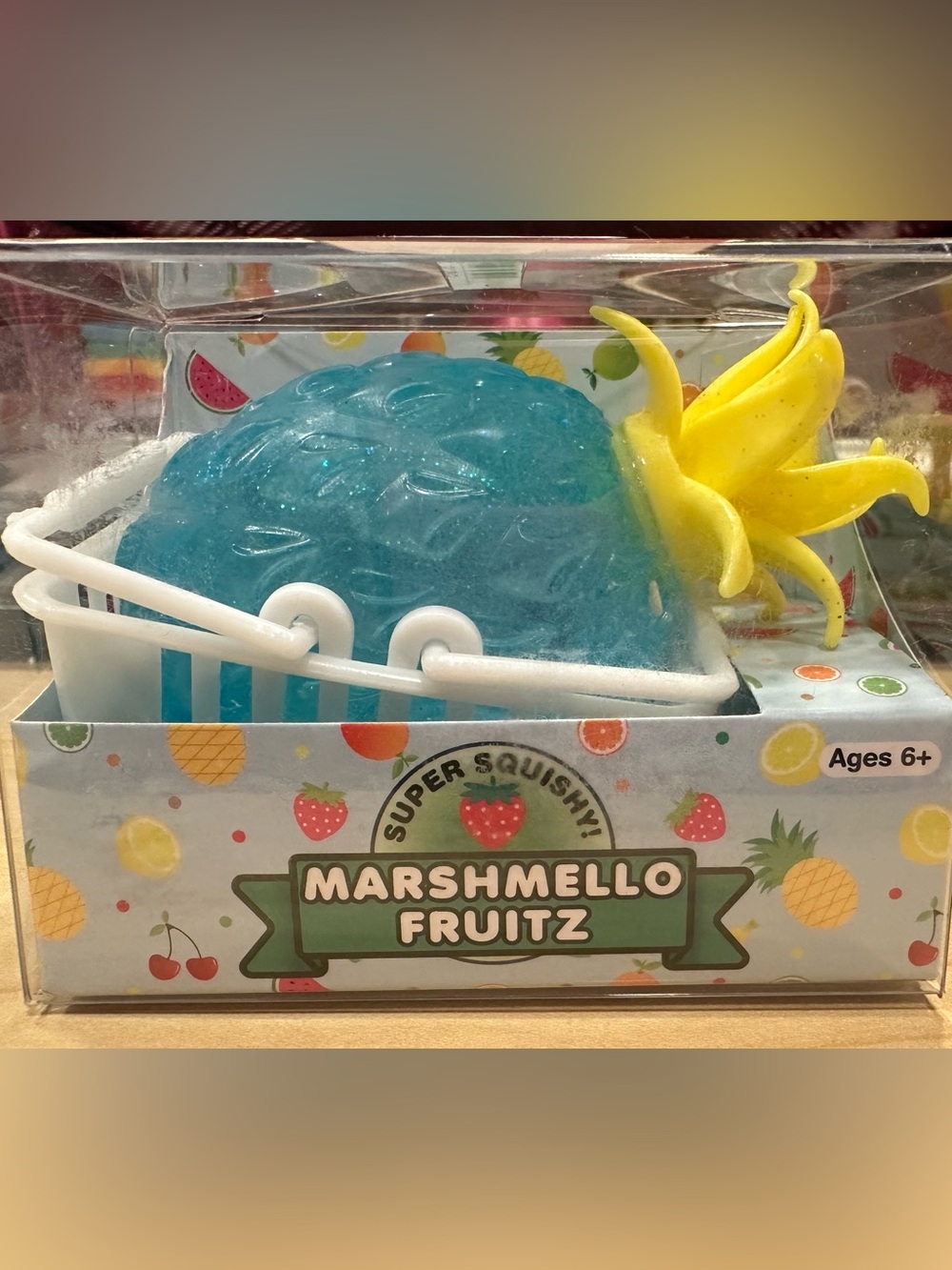 Marshmello Fruitz Blue Pineapple Squishy